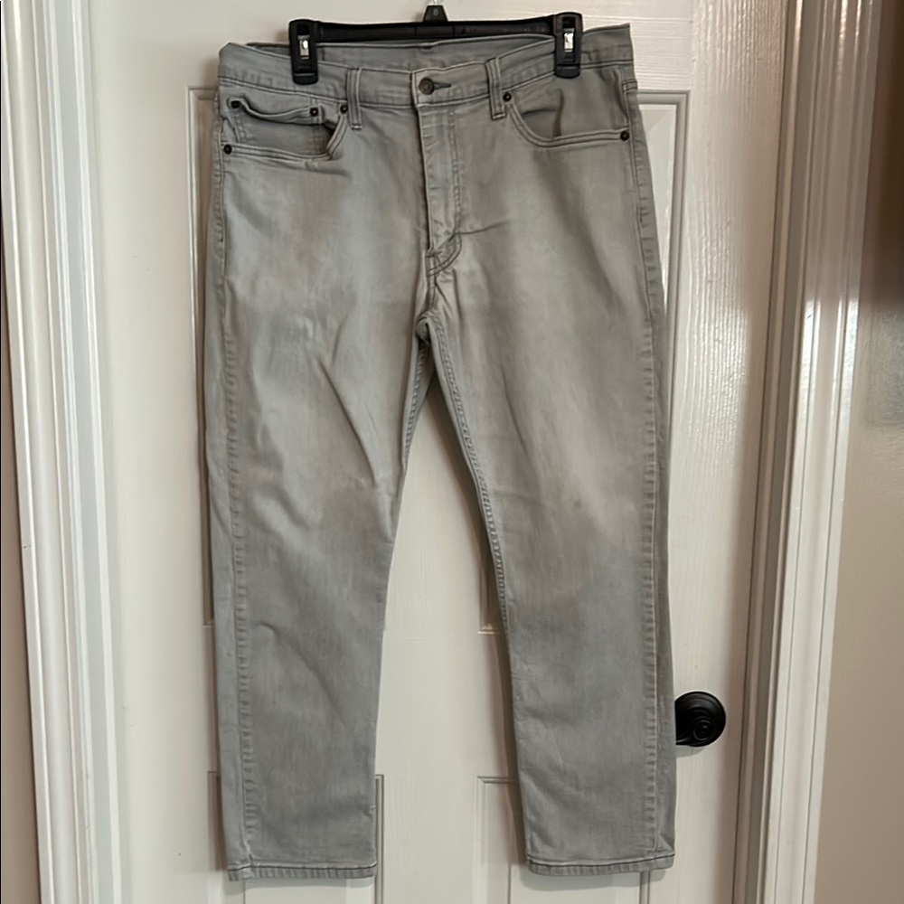 Men’s Gray Levi Jeans